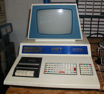 Commodore PET 2001-8 internal cassette read test