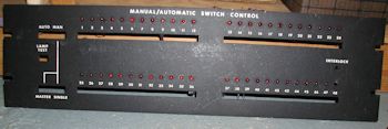 Unidentified Manual/Automatic Switch Control panel.